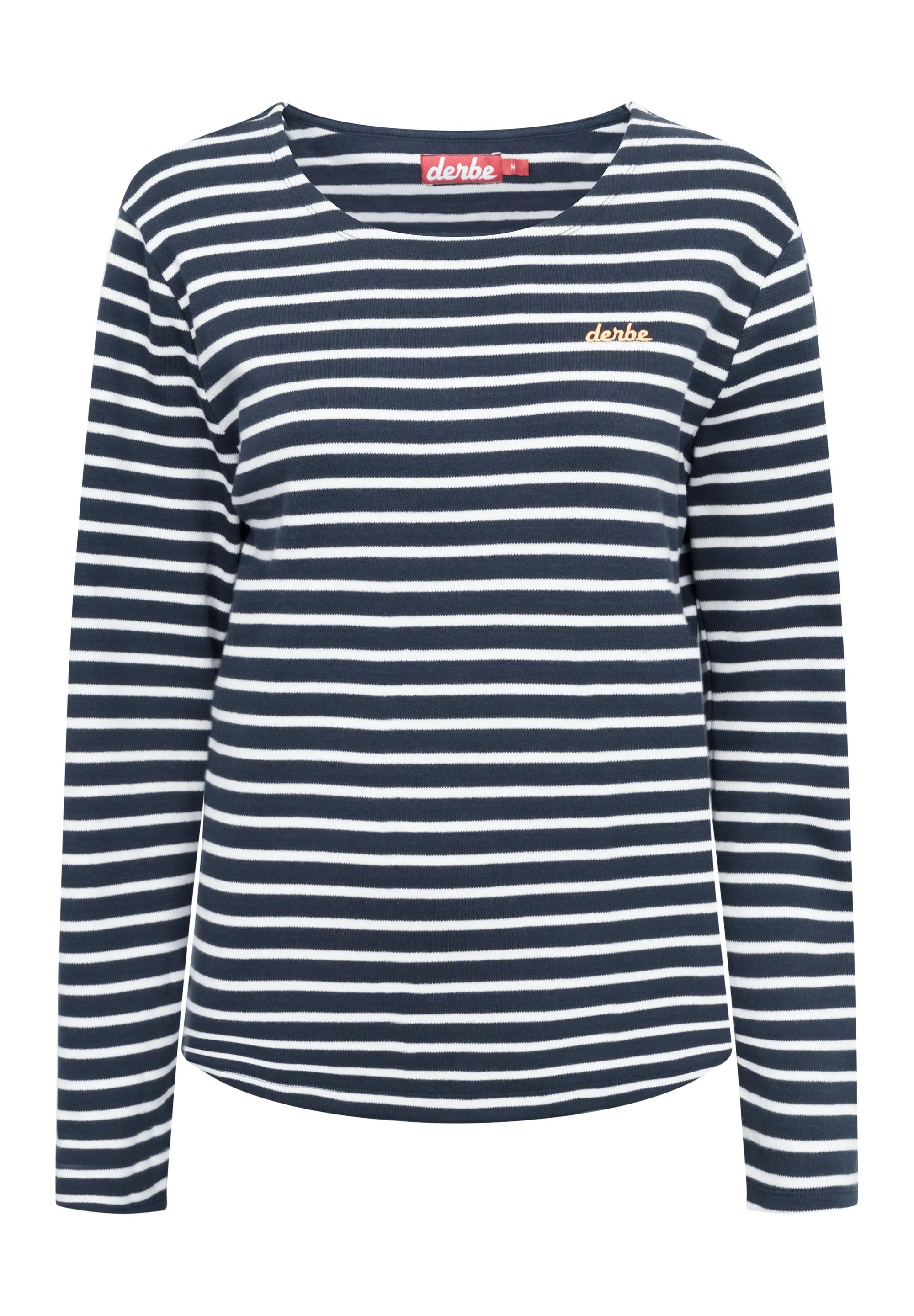 Derbe Interstriped Langarmshirt Damen navy/off white im Online Shop von kaufen